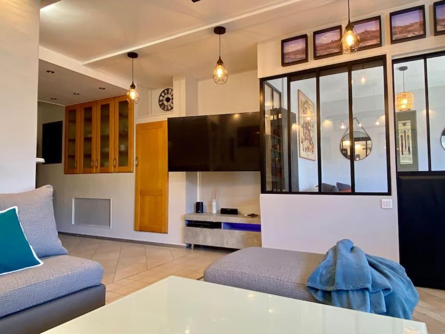 Superbe Logement Au Vallon Des Auffes Marseille Exteriér fotografie